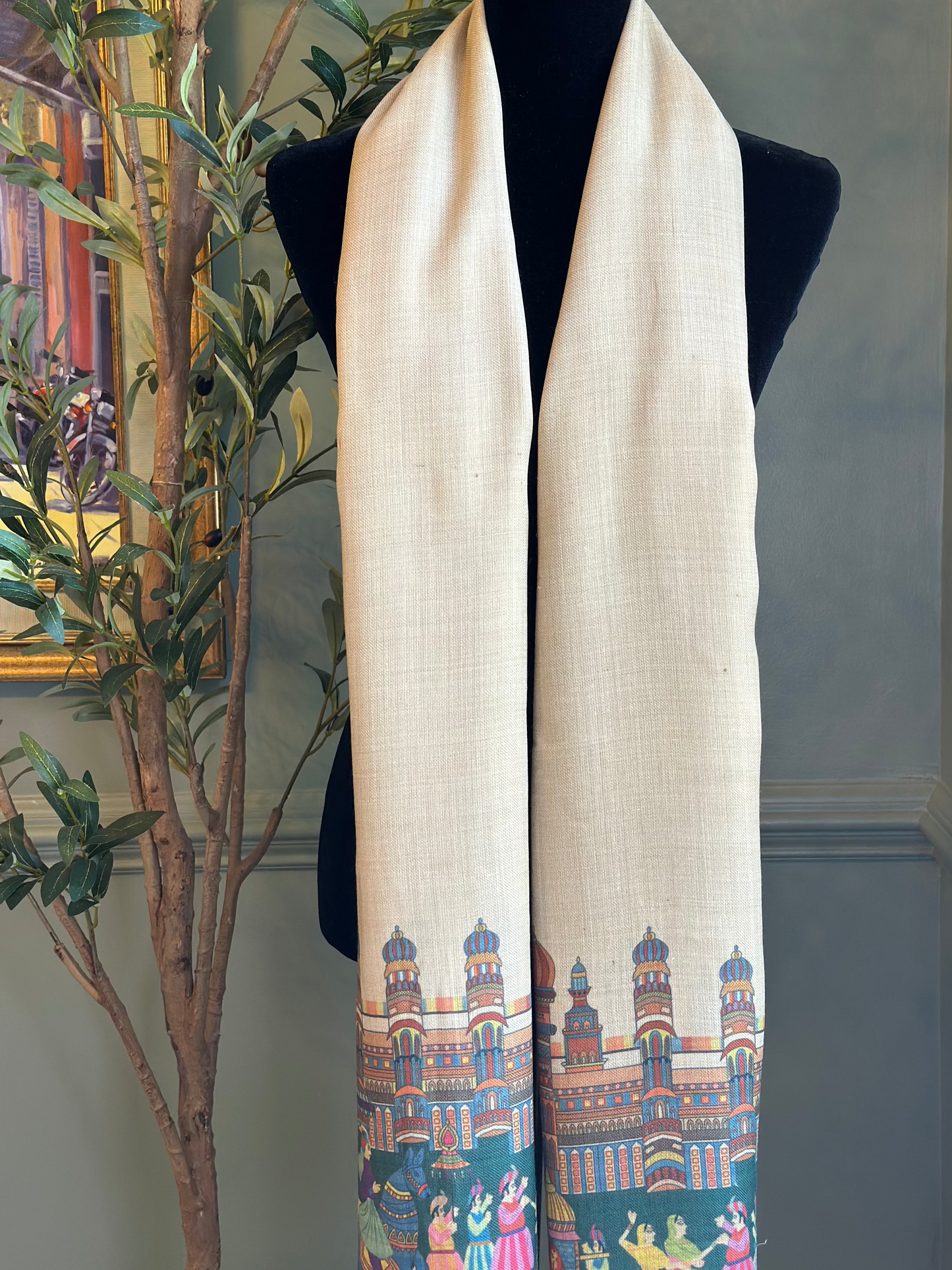 maharaja royal canvas stole shawl