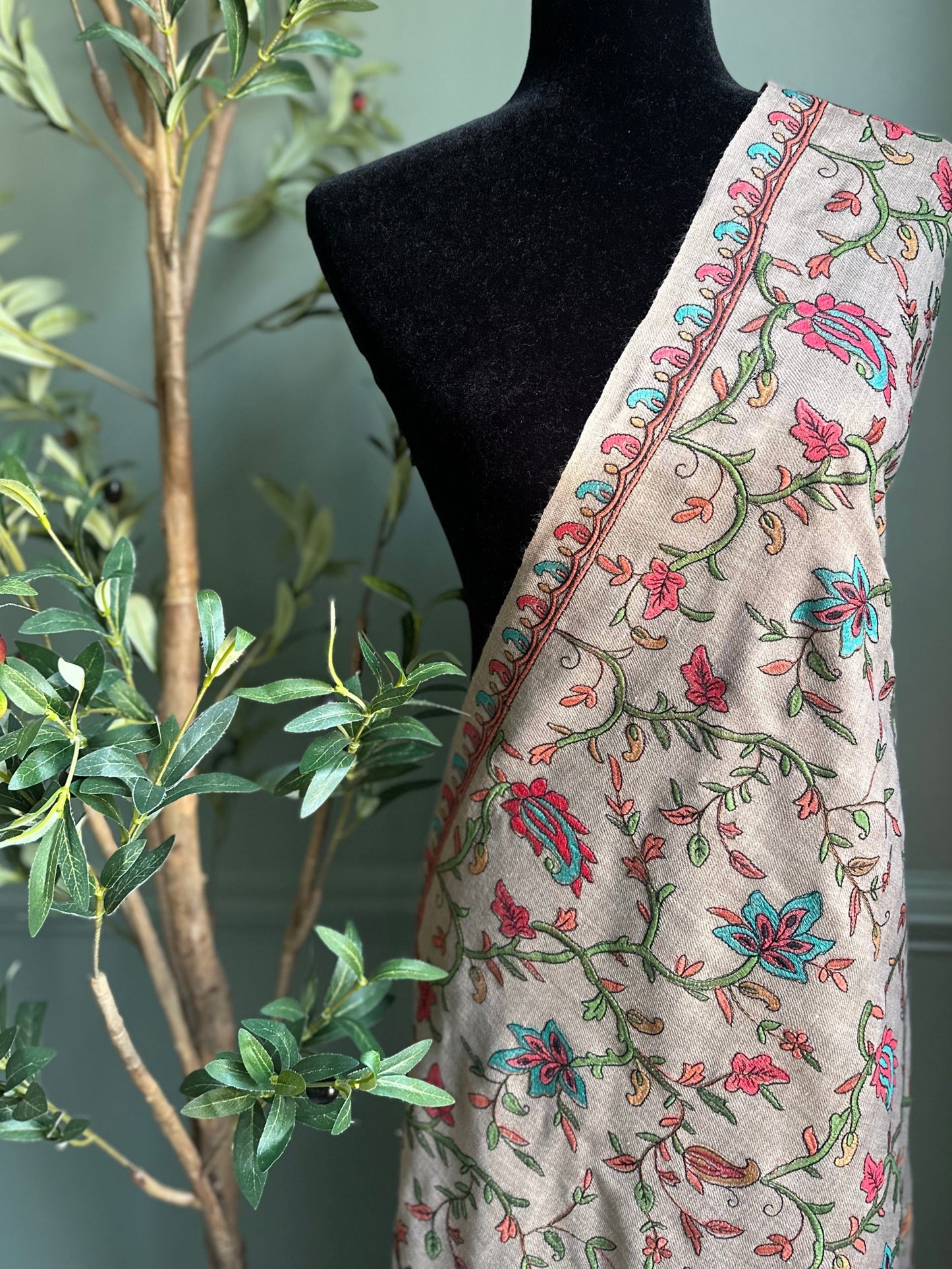 Threaded Elegance (Tan)