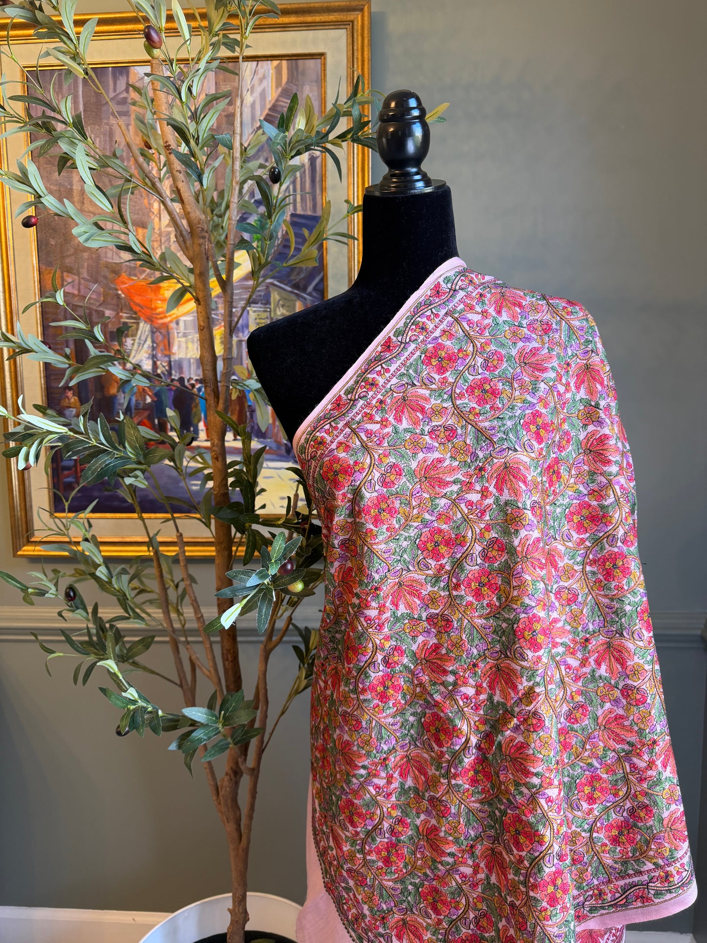 Embroidered Full Bloom