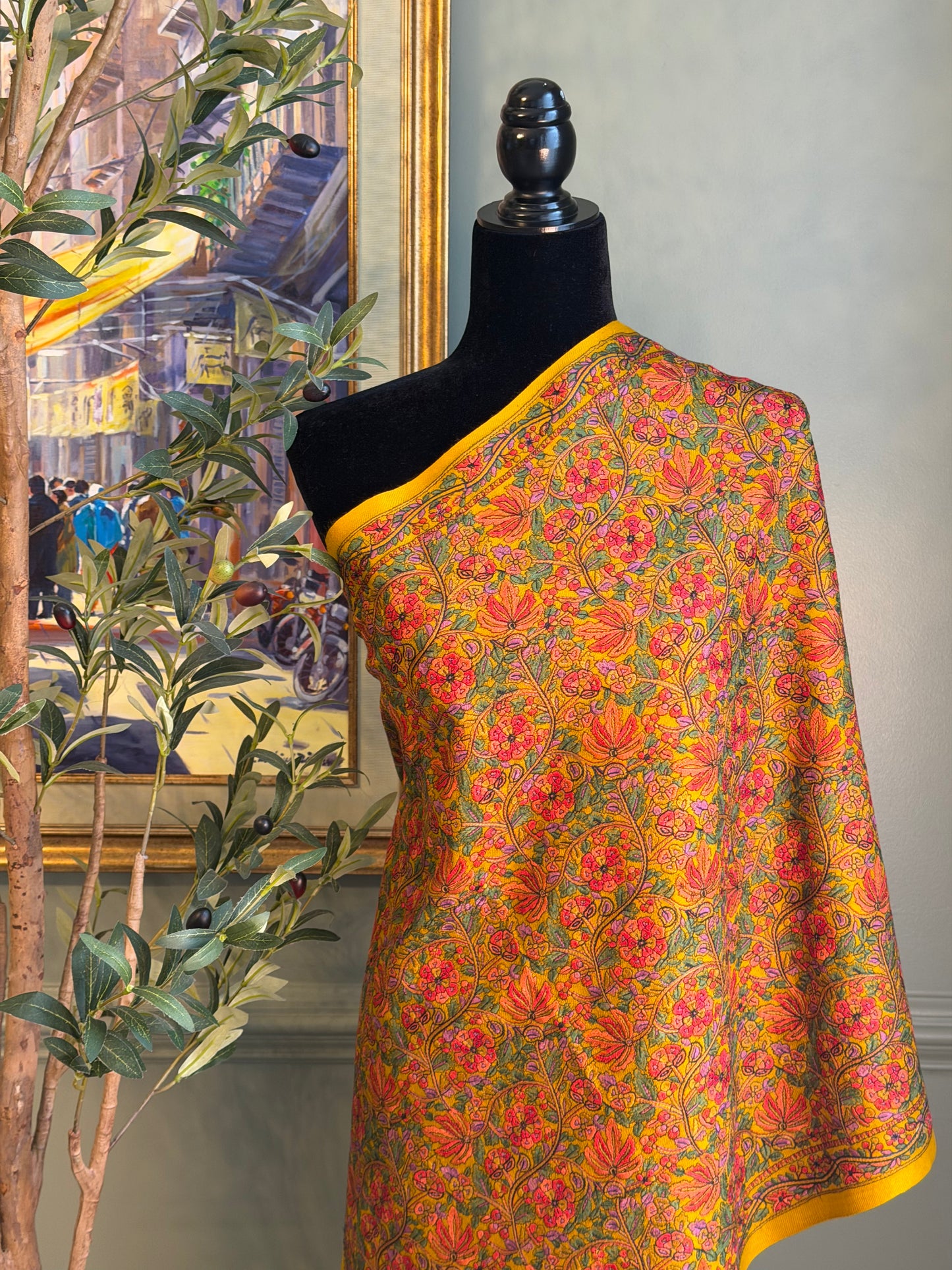 Embroidered Full Bloom