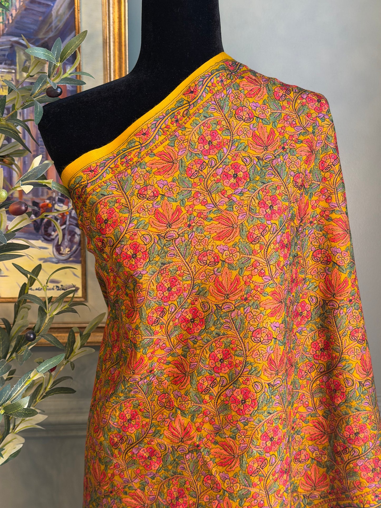 Embroidered Full Bloom