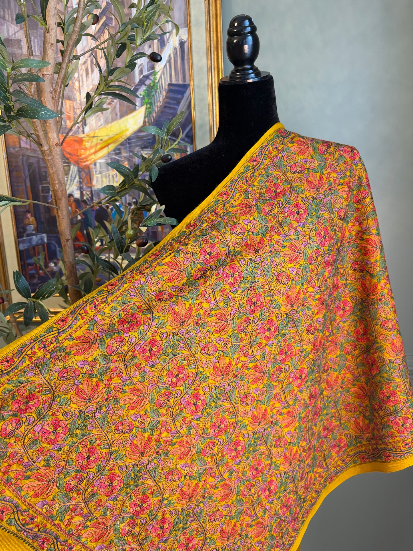 Embroidered Full Bloom