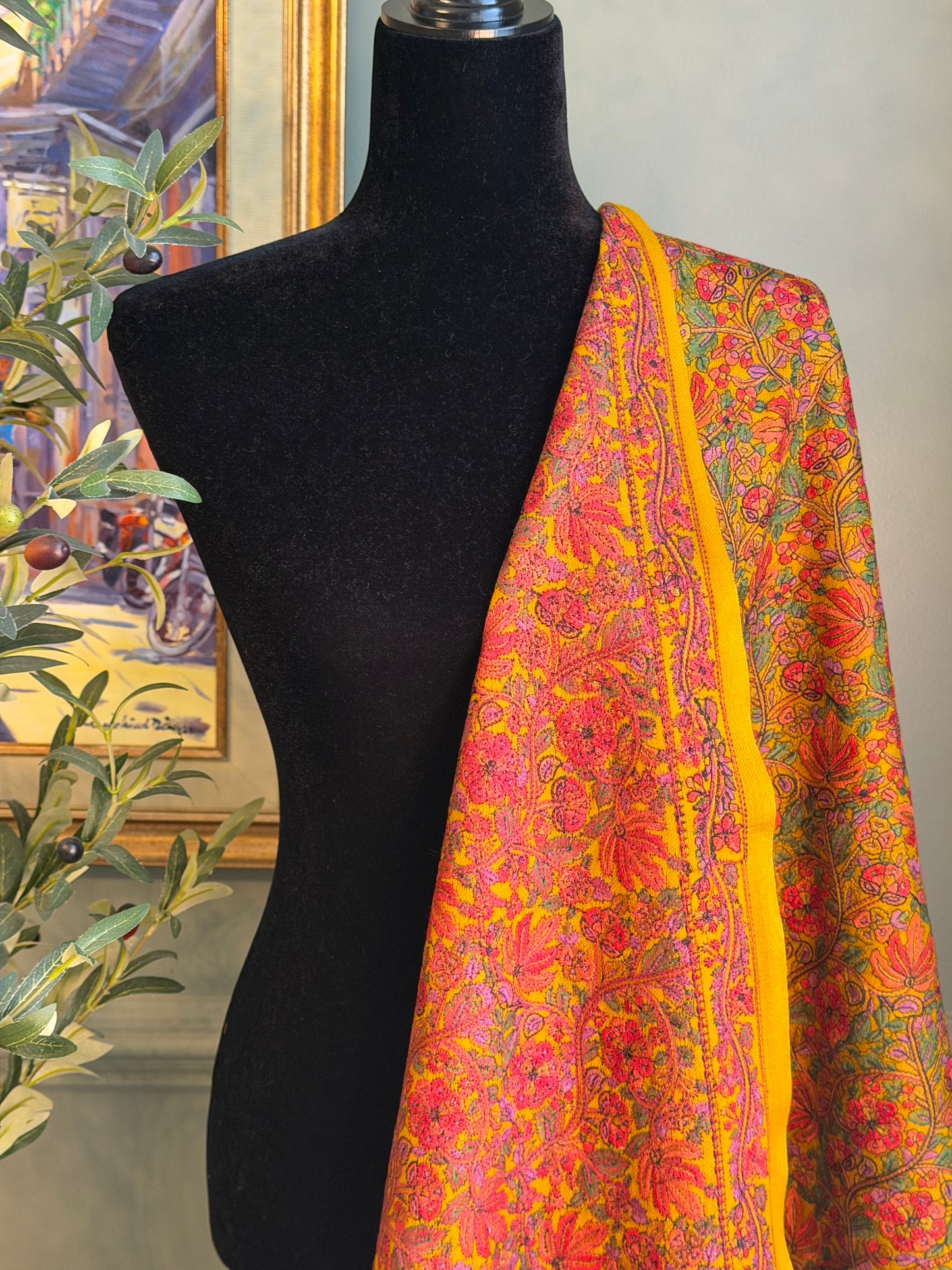 Embroidered Full Bloom