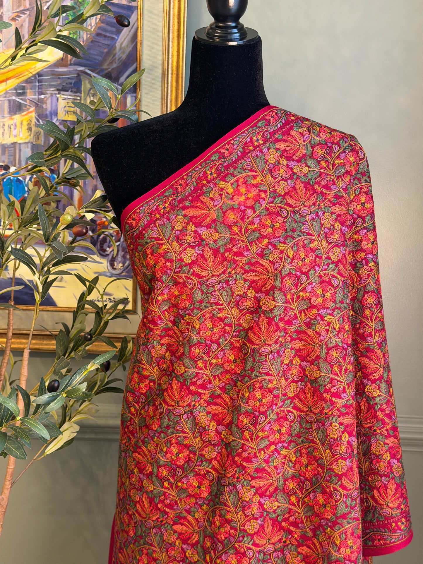 Embroidered Full Bloom