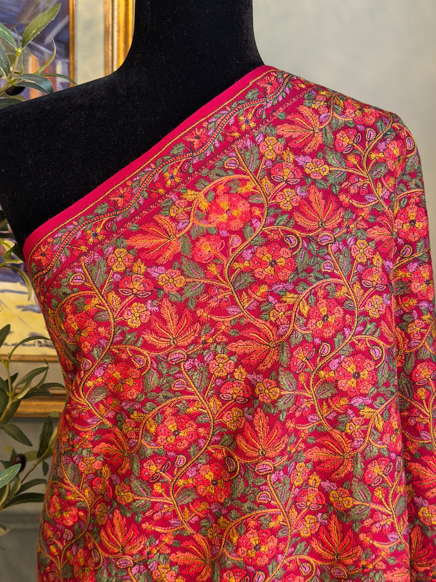 Embroidered Full Bloom